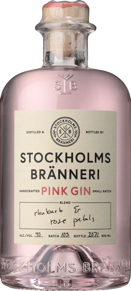 Stockholms Bränneri Pink Gin Ekologisk Springwine