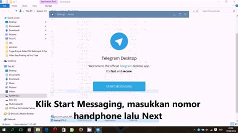 Cara Install Telegram Untuk Desktop YouTube