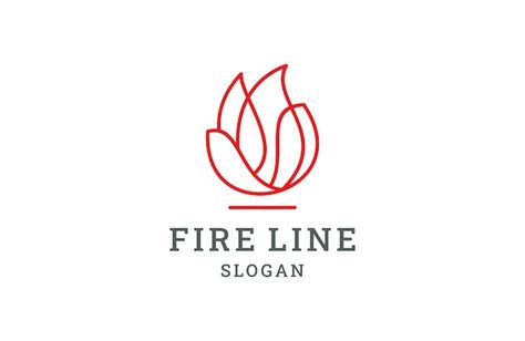 Premium Vector Fire Logo Template Vector Illustration Design