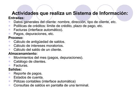 Sistemas De Informacion Ppt