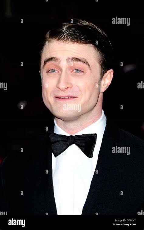 London Uk 28th April 2013 Daniel Radcliffe Attends Olivier Awards