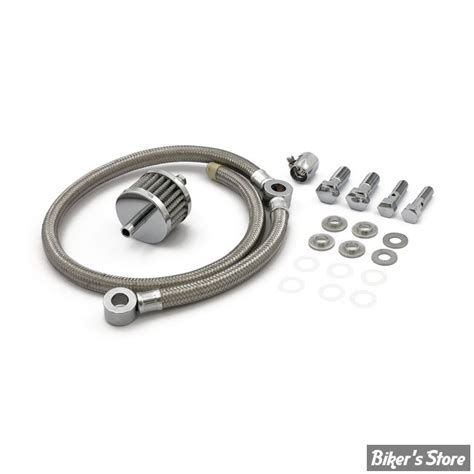 Kit Reniflard Pour Filtre Air Custom Bigtwin Up Twincam Up