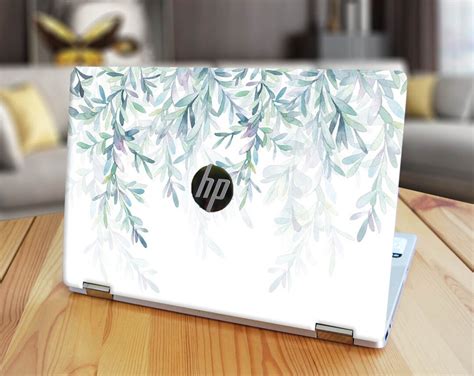 Peau D Ordinateur Portable HP Motif De Fleurs Etsy France