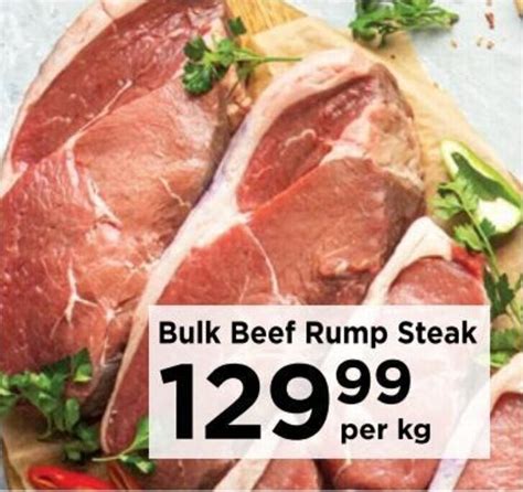 Bulk Beef Rump Steak Offer At Food Lover S Market