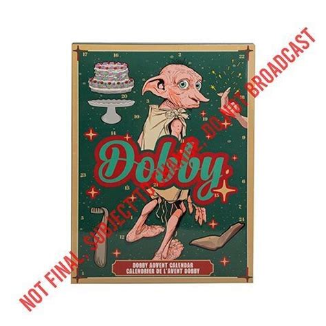 PREVENTA CALENDARIO ADVIENTO DOBBY 2024 HARRY POTTER CINE REPLICAS