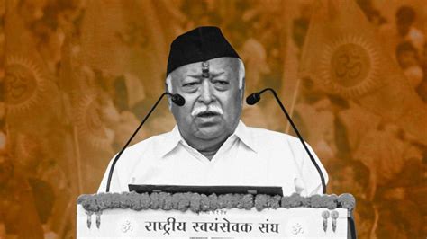 On Dussehra Rss Chief Mohan Bhagwat Pitches For Hindu Rashtra