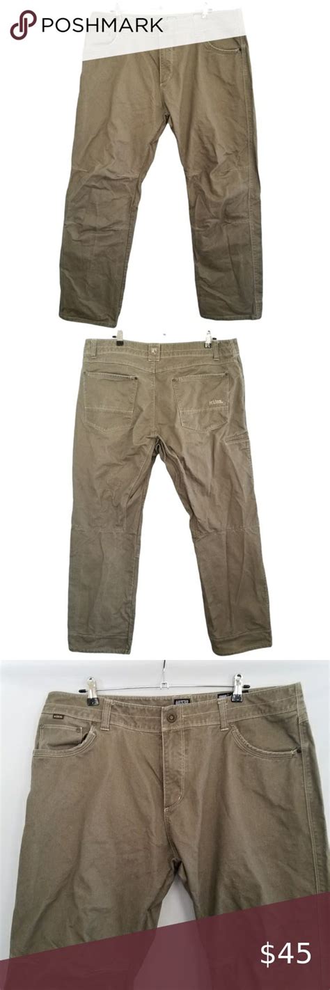 Kuhl Rydr Vintage Patina Dyed Pants X Heavy Weight Hiking Pant In