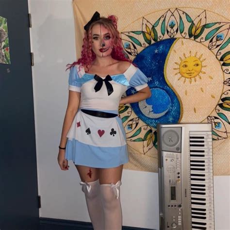 Alice In Wonderland Costume Worn Once And In Great Depop