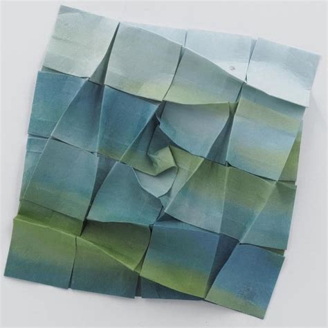 Artist Folds Beautifully Intricate Origami Tessellations Reminiscent Of