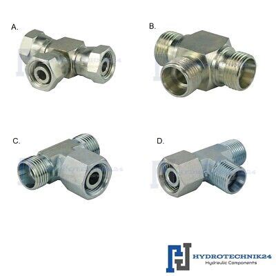 Hydraulik T Stück Einstellbare T Verschraubung L Verschraubung