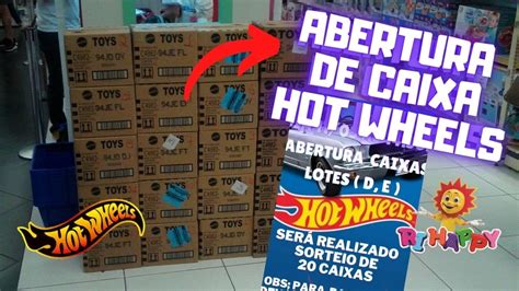 ABERTURA DE CAIXAS HOT WHEELS RI HAPPY SHOPPING INTERLAGOS 11 03 2023 UNBOXING HW CASES