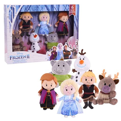 Disney Frozen Stylized Plush Collector Set, Officially Licensed Kids ...