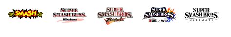 Super Smash Bros Logos By Abbysek On Deviantart