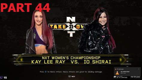 Nxt Women Championship Kay Lee Ray Vs Io Shirai Wwe K Gameplay