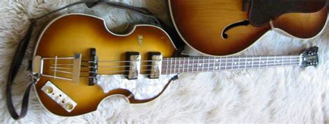 Ron Cascisa S 1994 Hofner 500 1 Cavern Bass Re Issue