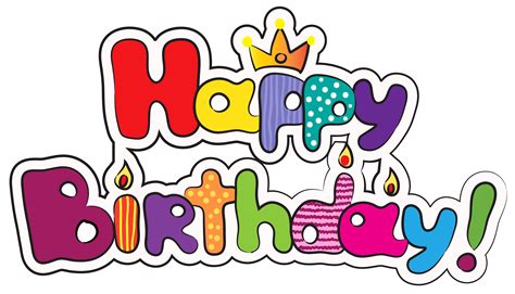 happy birthday clipart free - Clipground