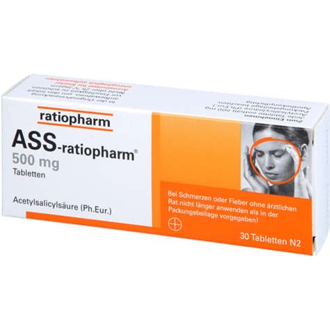 ASS Ratiopharm Mg Tabletten