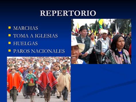 Movimiento Indigena Ecuatoriano Ppt Descarga Gratuita