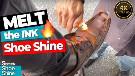 Top Shoe Shine Asmr Restore Color With Shoe Shine Fire Asmr