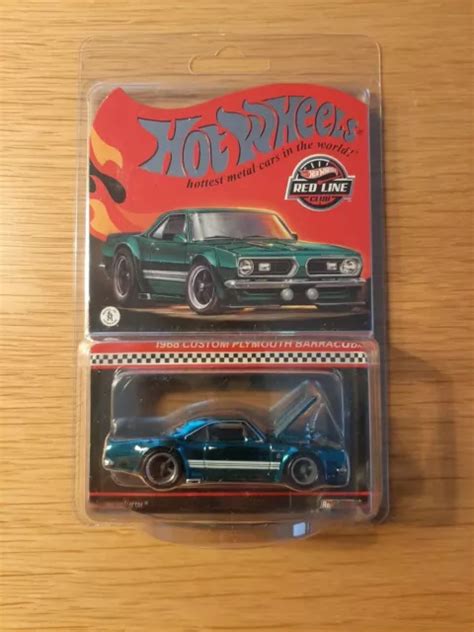HOT WHEELS SAMMLER RLC EXKLUSIVER Custom Plymouth Barracuda EUR PicClick DE
