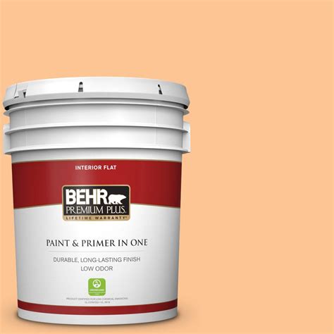 Behr Premium Plus Gal P Dainty Apricot Flat Low Odor Interior