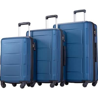 Spinner Wheels Luggage Set 3 Piece Expandable Carry On Luggage Spinner ...