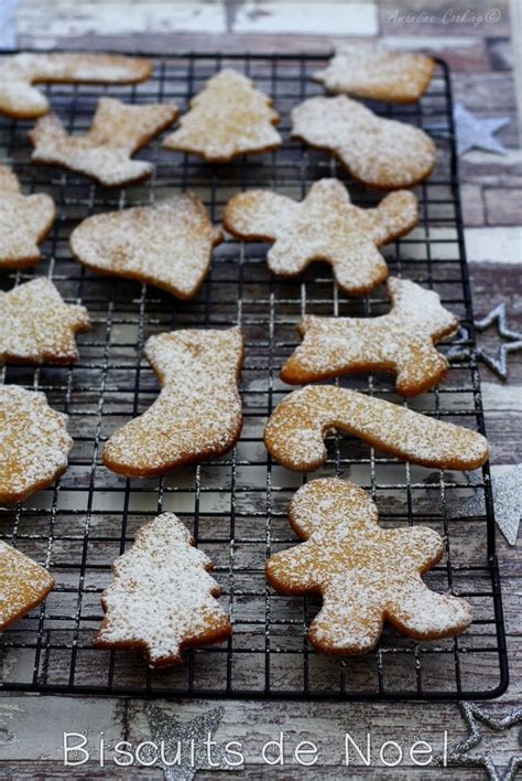 Biscuits aux épices de Noël et miel Amandine Cooking