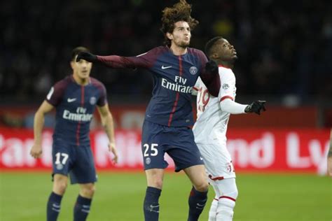 Foot Adrien Rabiot PSG est touché aux ischio jambiers