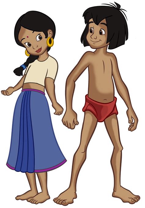 Disneys Jungle Book Mowgli And Shanti 4 By Timeberhart98 On Deviantart