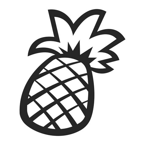 Pineapple Fruit 553416 Vector Art At Vecteezy