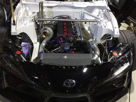 Este Toyota Supra 2019 Equipa Un Bloque 2jz Con 800 Cv