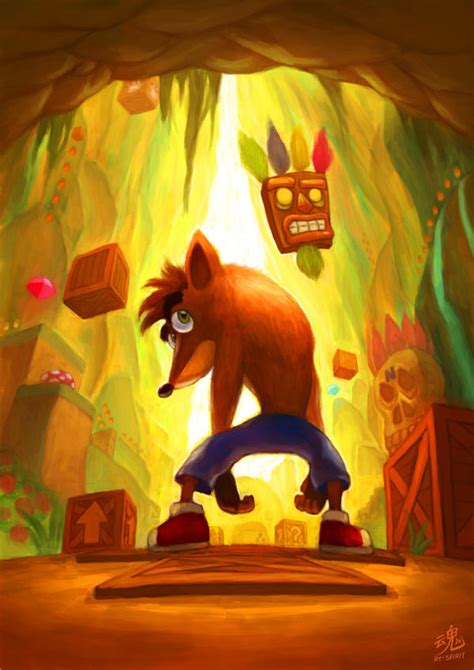 Crash Bandicoot by Ry-Spirit on DeviantArt