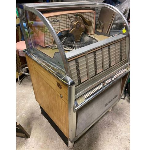 Wurlitzer 2204 Console Jukebox 1958 Original FiftiesStore