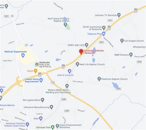 Urgent Care in Reidsville, North Carolina | Carolina Quick Care