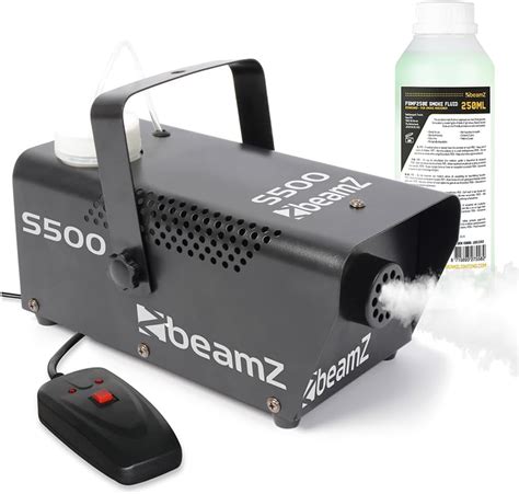 Beamz S Smoke Machine With L Green Fluid Perfect For Parties