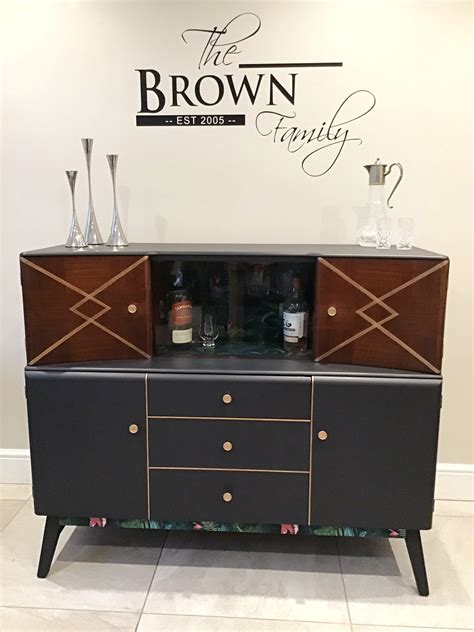 Refurbished Sideboard Cocktail Cabinet By Beautility Vintage S S