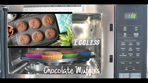 How To Make Muffins Using Lg Convection Microwave Oven Youtube