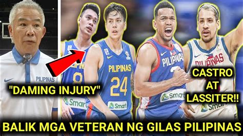 Daming Na Injury Huminge Na Ng Tulong Si Chot Reyes Balik Na Mga