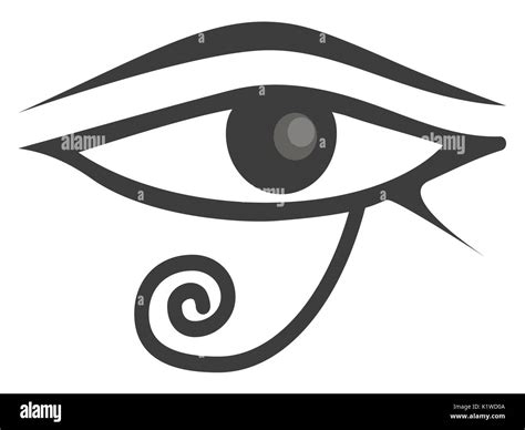 Egyptian Eye Of Horus Eye Of Ra Stock Vector Image And Art Alamy