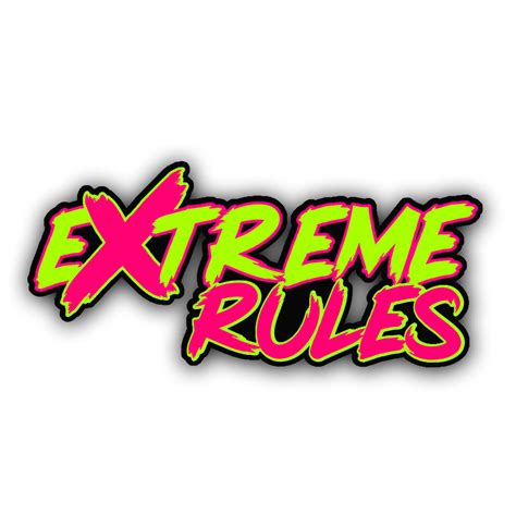 Wwe Extreme Rules Custom Logo By Creepsyoutube On Deviantart