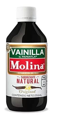 Vainilla Natural Molina Original 250 Ml Saborizante Postres Meses Sin