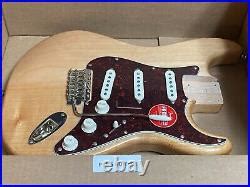 New Fender Squier Classic Vibe S Stratocaster Natural Loaded Body