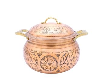 Copper Cooking Pot Handmade Copper Pot Cookware Modern Copper