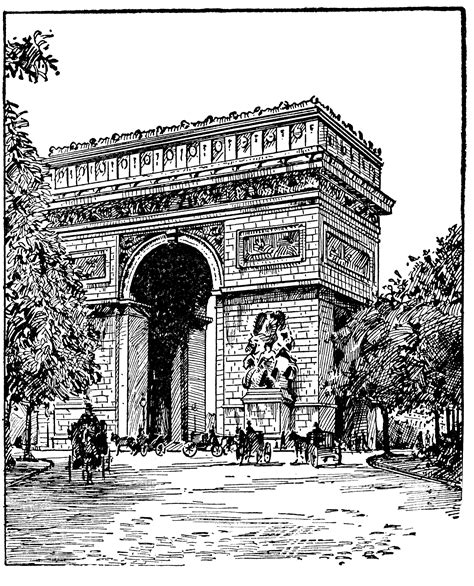 Arc De Triomphe ClipArt ETC