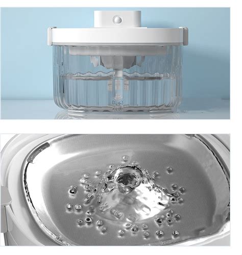 Hanamya Automatic Dog And Cat Water Fountain White