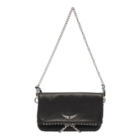 Zadig And Voltaire Rock Nano Crossbody Bag In Black Lyst