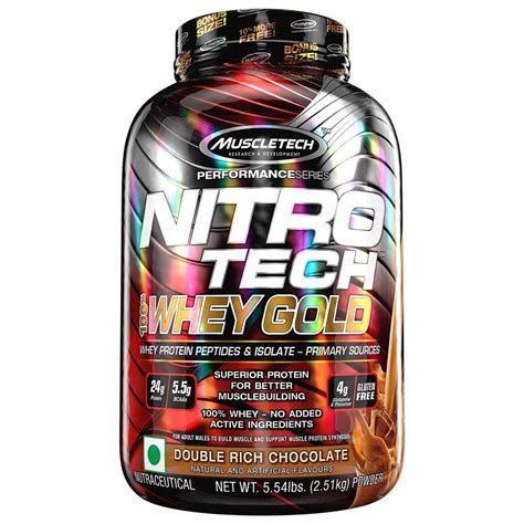 Muscletech Performance Series Nitrotech Whey Gold Lbs Kg