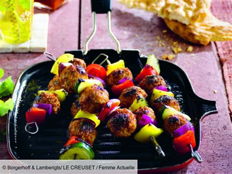 Nos Recettes Originales De Grillades La Plancha Femme Actuelle Le Mag