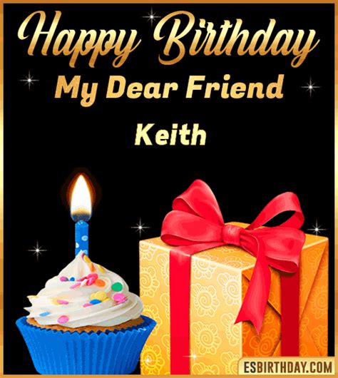 Happy Birthday Keith  🎂 Images Animated Wishes【28 S】