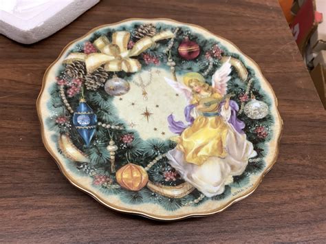 Bradford Exchange Collectors Plate Yuletide Bradex Nr B